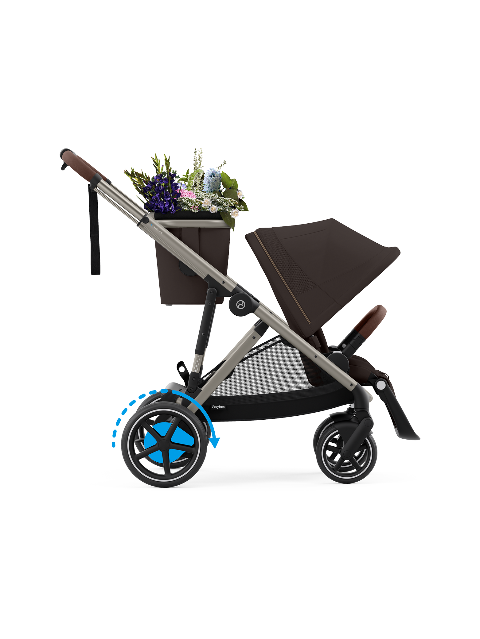 Cybex E-Gazelle S - Chocolate Brown